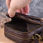 Túi da bò thật Berry & Ken RETRO - Classic edition SBM115