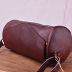 Túi trống da bò thật Berry & Ken VINTAGE SBM117