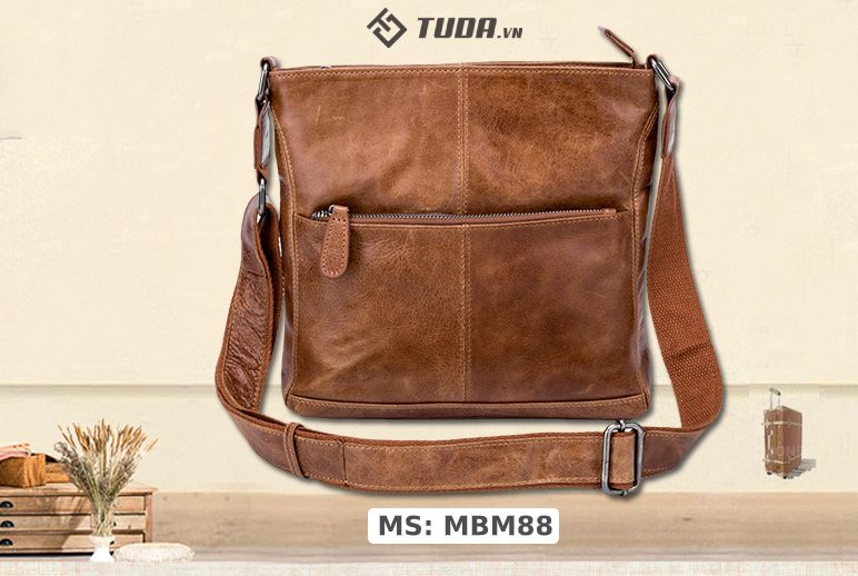 Túi da bò thật VEBOLE - Limited edition MBM88