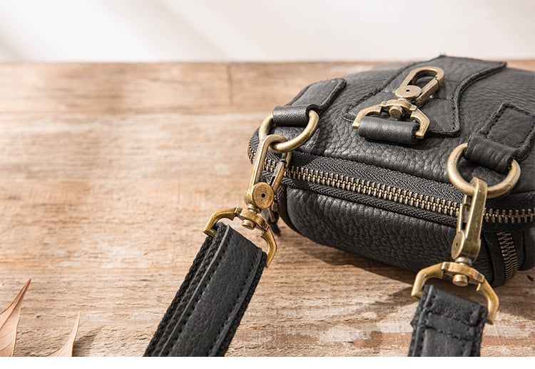 Túi da bò thật Berry & Ken RETRO - Classic edition SBM106