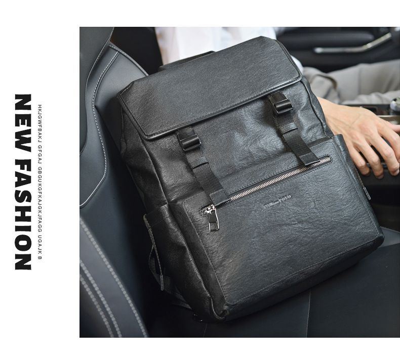 Balo Da Bò Thật William POLO VINTAGE Phong Cách Doanh Nhân Đa Chức Năng BPL355