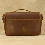 Túi Hộp Da Bò Sáp Italy đựng máy ảnh Đeo Chéo & Xách Tay Cổ Điển SBM353