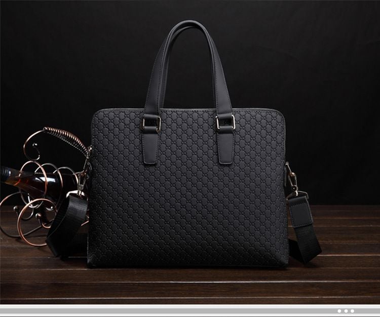 Cặp Da Doanh Nhân Da Thật Cao Cấp Đựng Laptop & Hồ Sơ SBM375