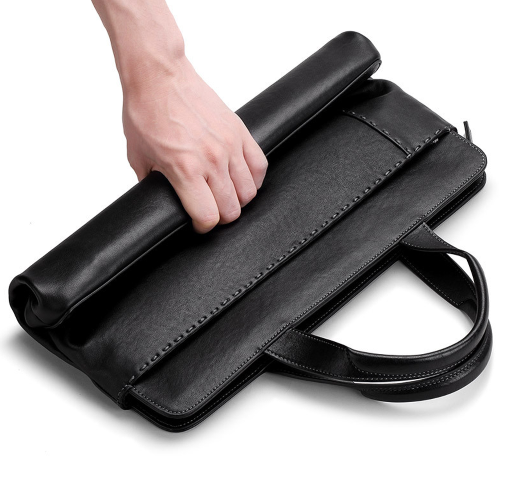 Cặp Da Công Sở & Doanh Nhân Da Bò Thật Đựng Laptop VINTAGE SBM322