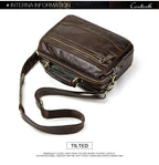 Túi Da Bò PULL UP Nhập Khẩu Đeo Chéo & Xách Tay Đựng iPad Classic SBM323