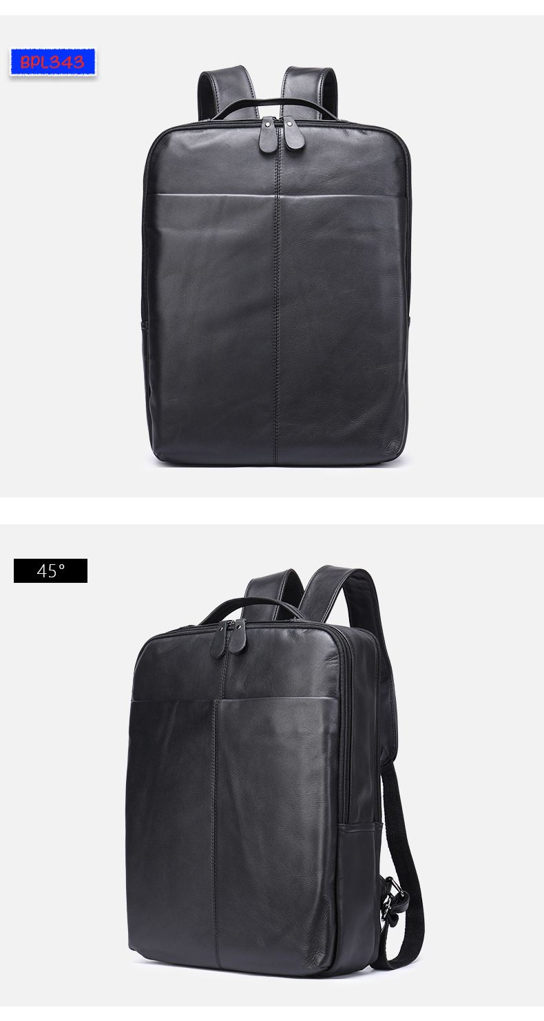 Balo Da Bò Thật VINTAGE Cao Cấp Đa Chức Năng TUDA BPL343