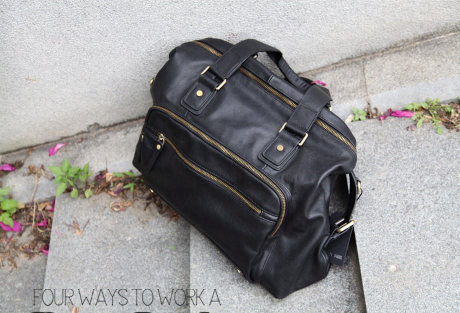 Túi Du Lịch Da Bò Mill Ý Cao Cấp Đa Chức Năng TUDA TBL277