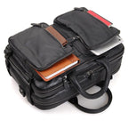 Cặp Da Thật Cao Cấp Đa Chức Năng đựng laptop VINTAGE TUDA SBM273