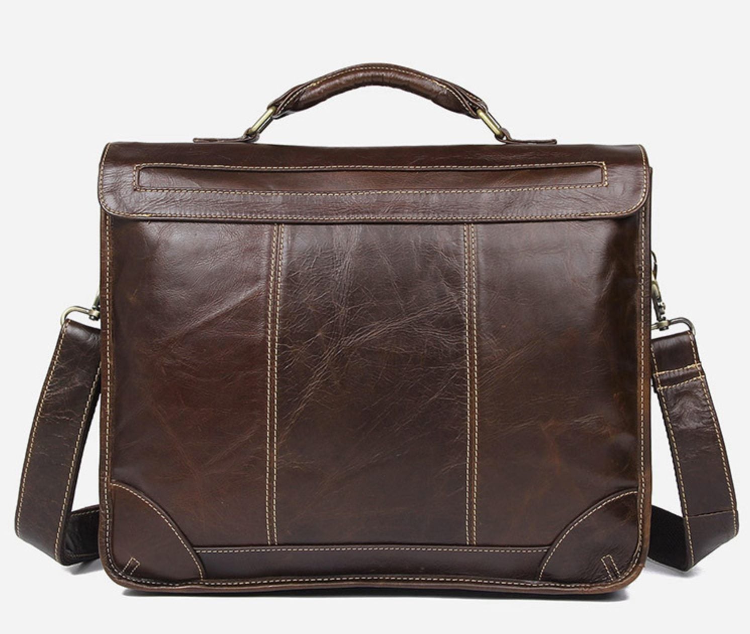 Cặp Da Doanh Nhân RETRO Cao Cấp Đựng Laptop & Hồ Sơ TUDA SBM266