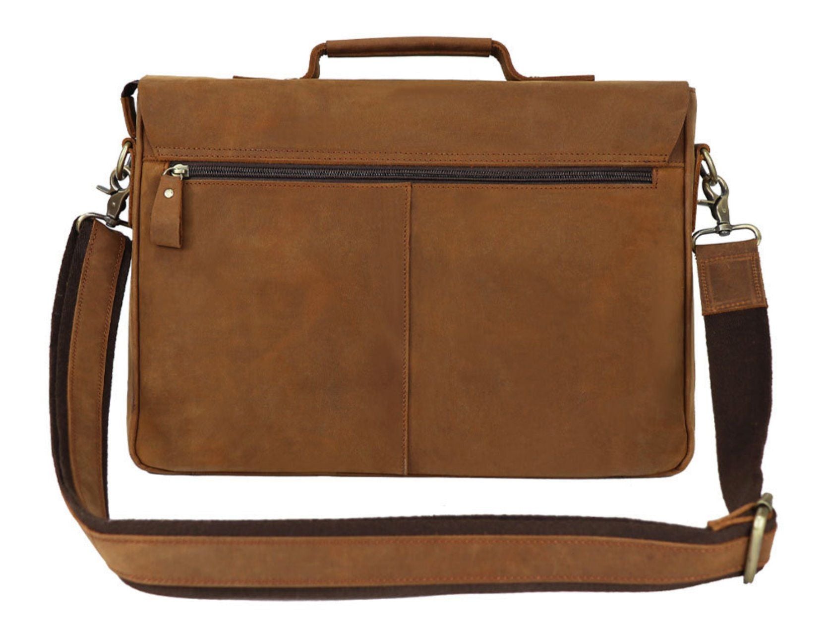 Cặp Xách Tay Da Bò Thật Đựng Laptop Bussiness Men SBM240