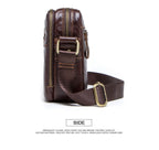 Túi Messenger Da Bò PULL UP Nhập Khẩu Đeo Chéo Đựng iPad - Classic SBM233