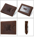 Ví Da Bò RETRO CLIP Nhập Khẩu Classic Edition W231