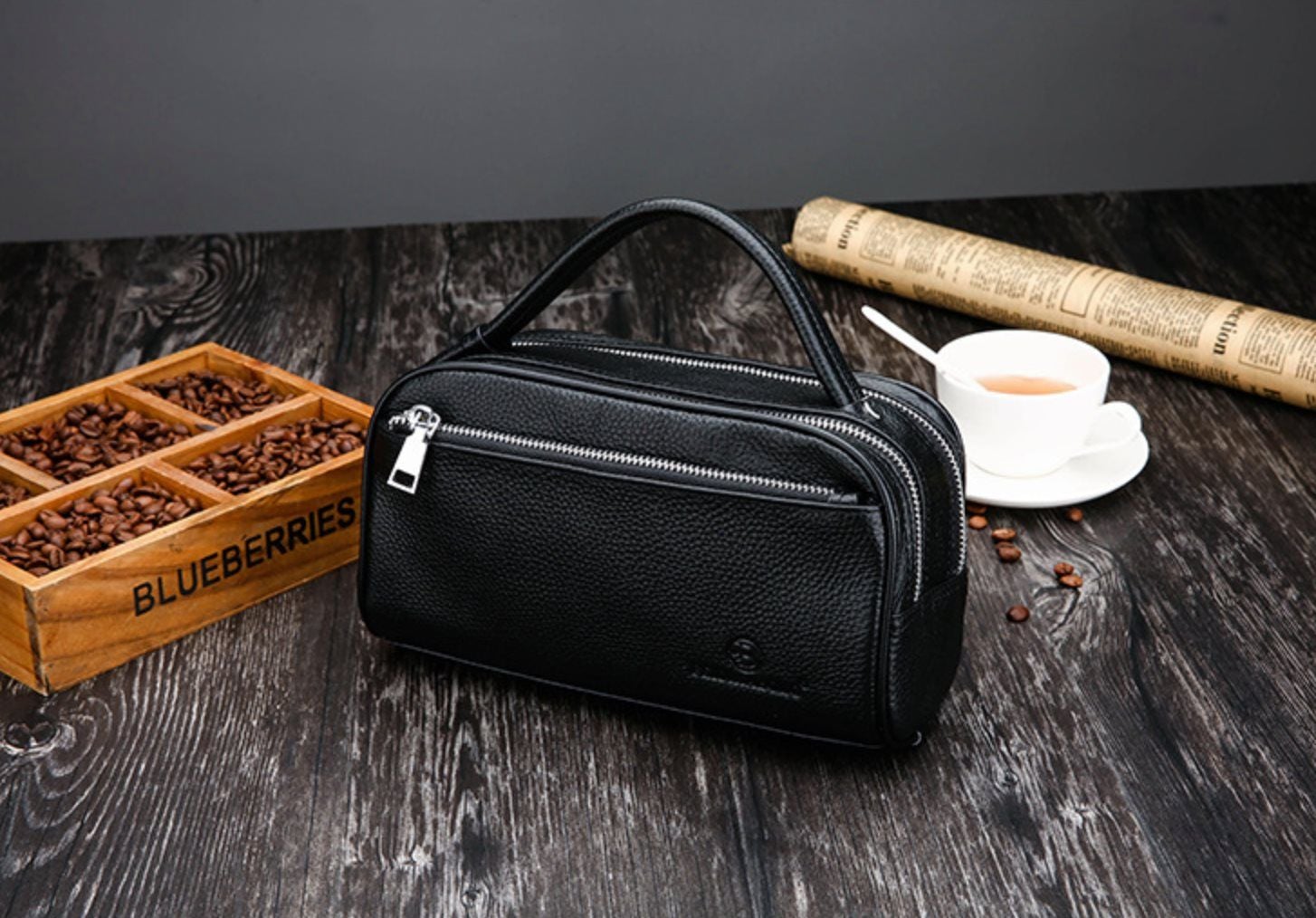 Ví Cầm Tay CLUTCH Nam Da Bò Nhập Khẩu CLH229