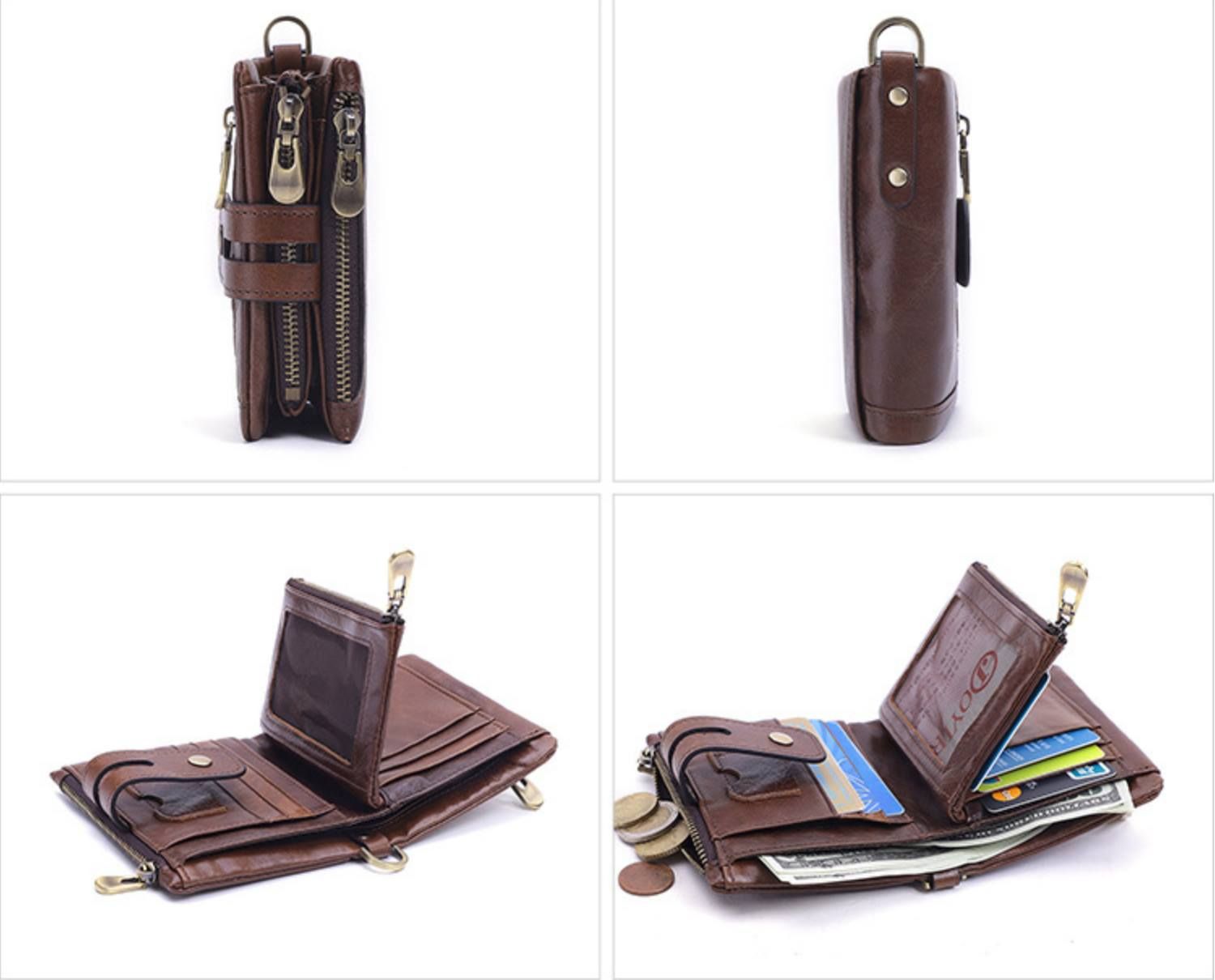 Ví Da Bò Thật Berry & Ken VINTAGE - Classic Edition W201