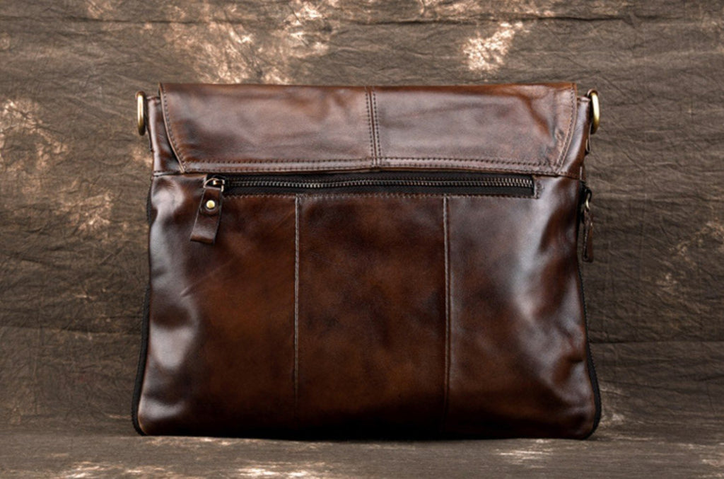 Túi Da Thật Đa Năng Đeo Chéo chứa ipad Cầm Tay Classic SBM175