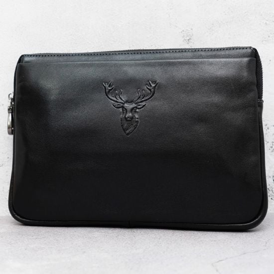 Ví Cầm Tay CLUTCH Nam Da Bò VEG Patina Ý Nhập Khẩu CLH165