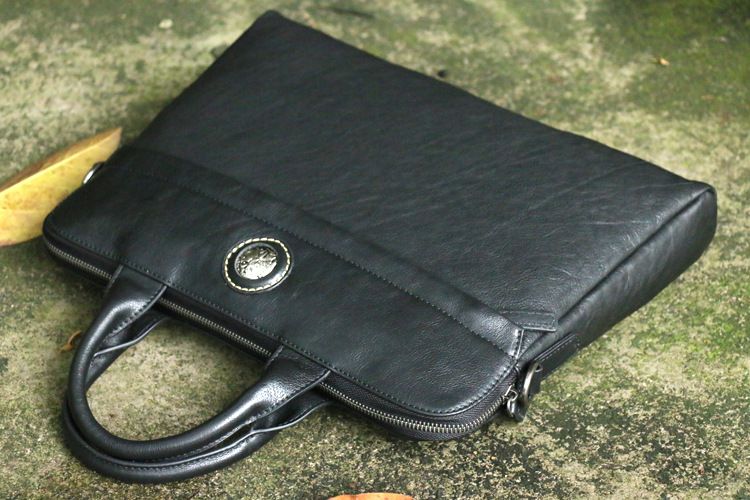 Cặp Da Bò VEG Cao Cấp Xách Tay Đựng Laptop & Hồ Sơ Bussiness Men SBM166