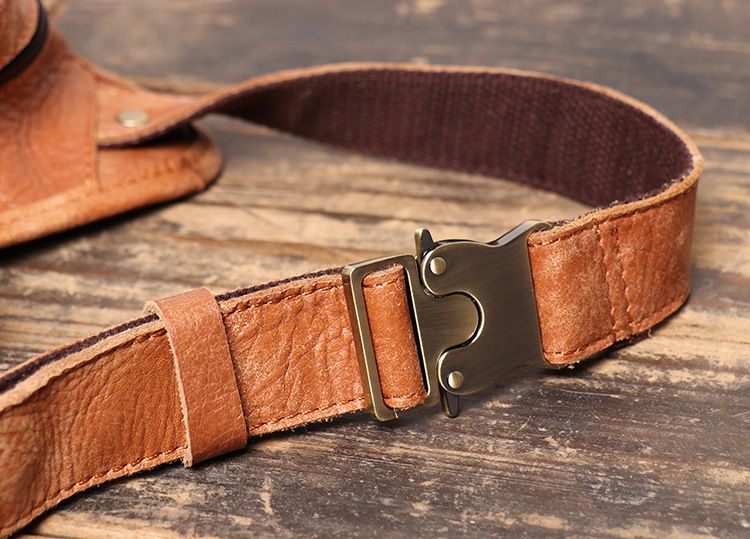 Túi Da Bò Thật đeo chéo ngực thắt lưng Modern Style SBM138