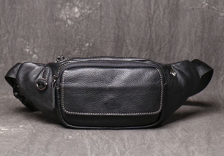 Túi da bò thật đeo chéo ngực và thắt lưng nhỏ gọn SBM144