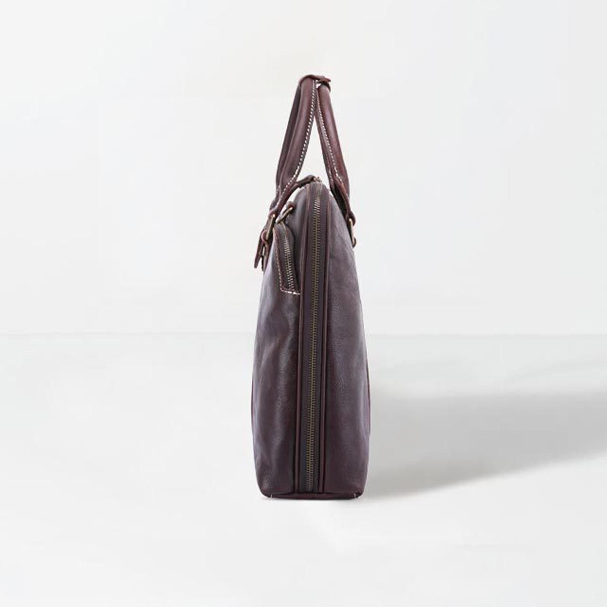 Cặp Doanh Nhân Da Bò Thật  Đựng Laptop & Hồ Sơ SBM270