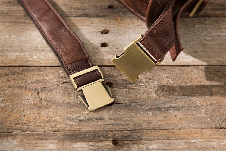 Túi Da Bò Thật đeo chéo ngực, thắt lưng Berry & Ken RETRO - Classic Edition SBM124