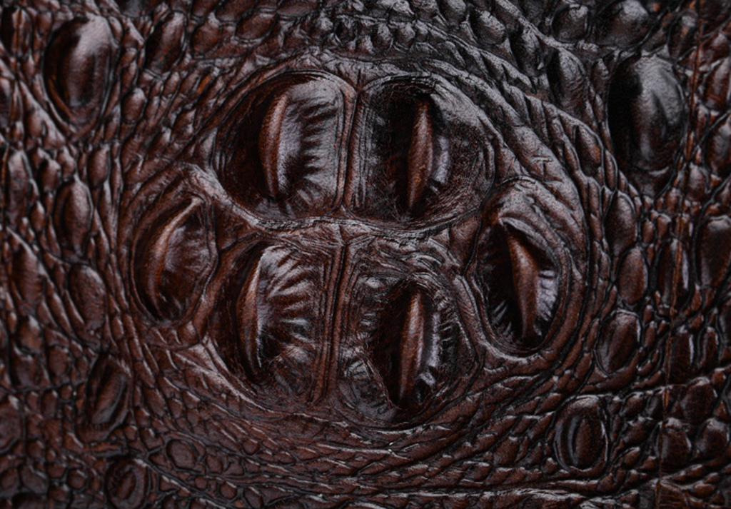 Túi Da Bò Thật Dập Vân Cá Sấu đựng ipad Berry & Ken RETRO - SBM129