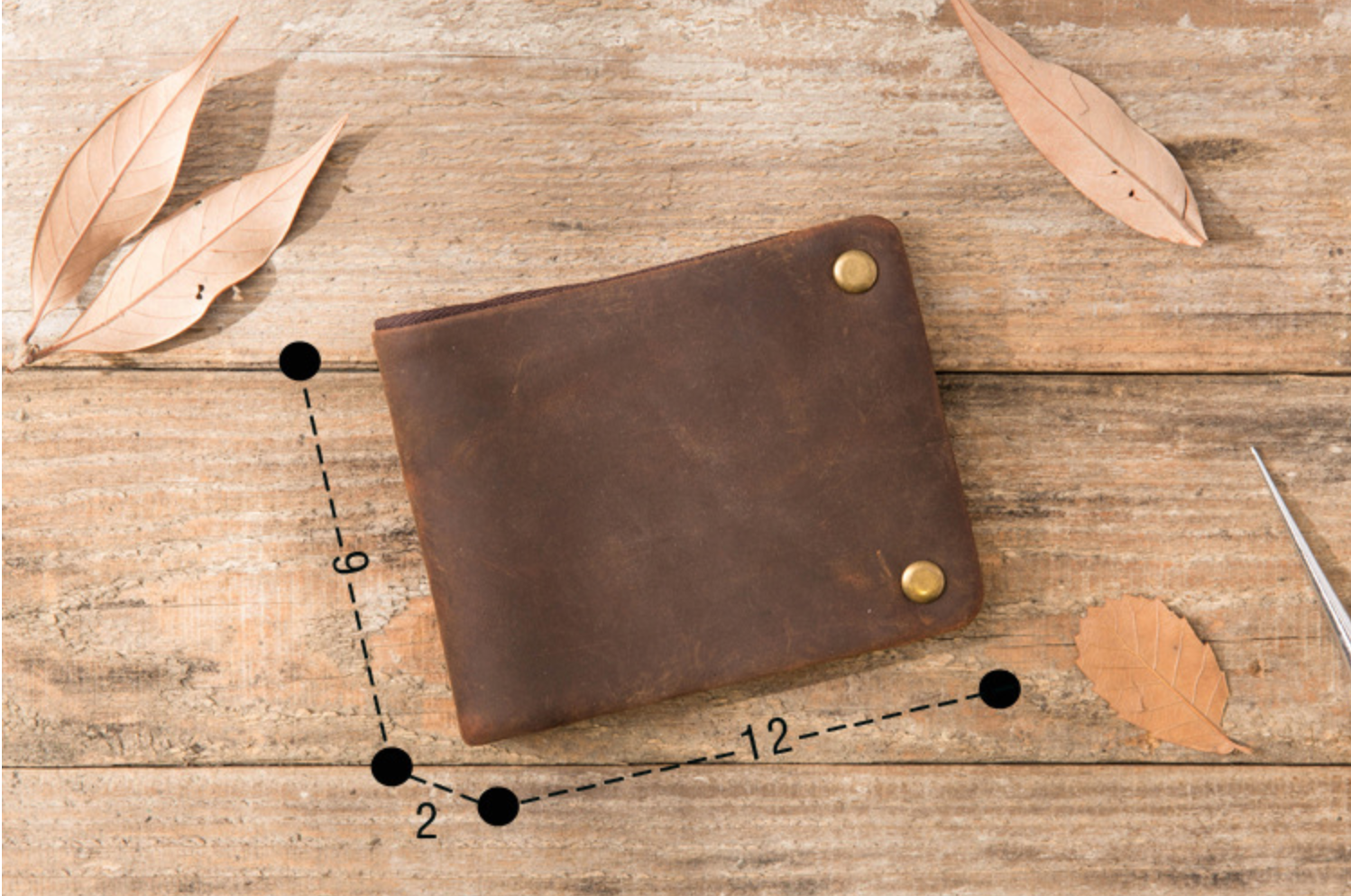 Ví Da Bò Thật Berry & Ken VINTAGE - Classic Edition W126