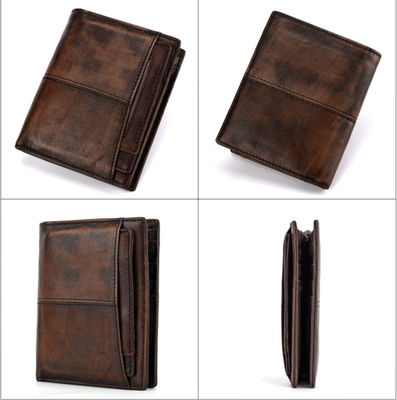 Ví Da Bò Thật Berry & Ken VINTAGE  - Classic Edition W114