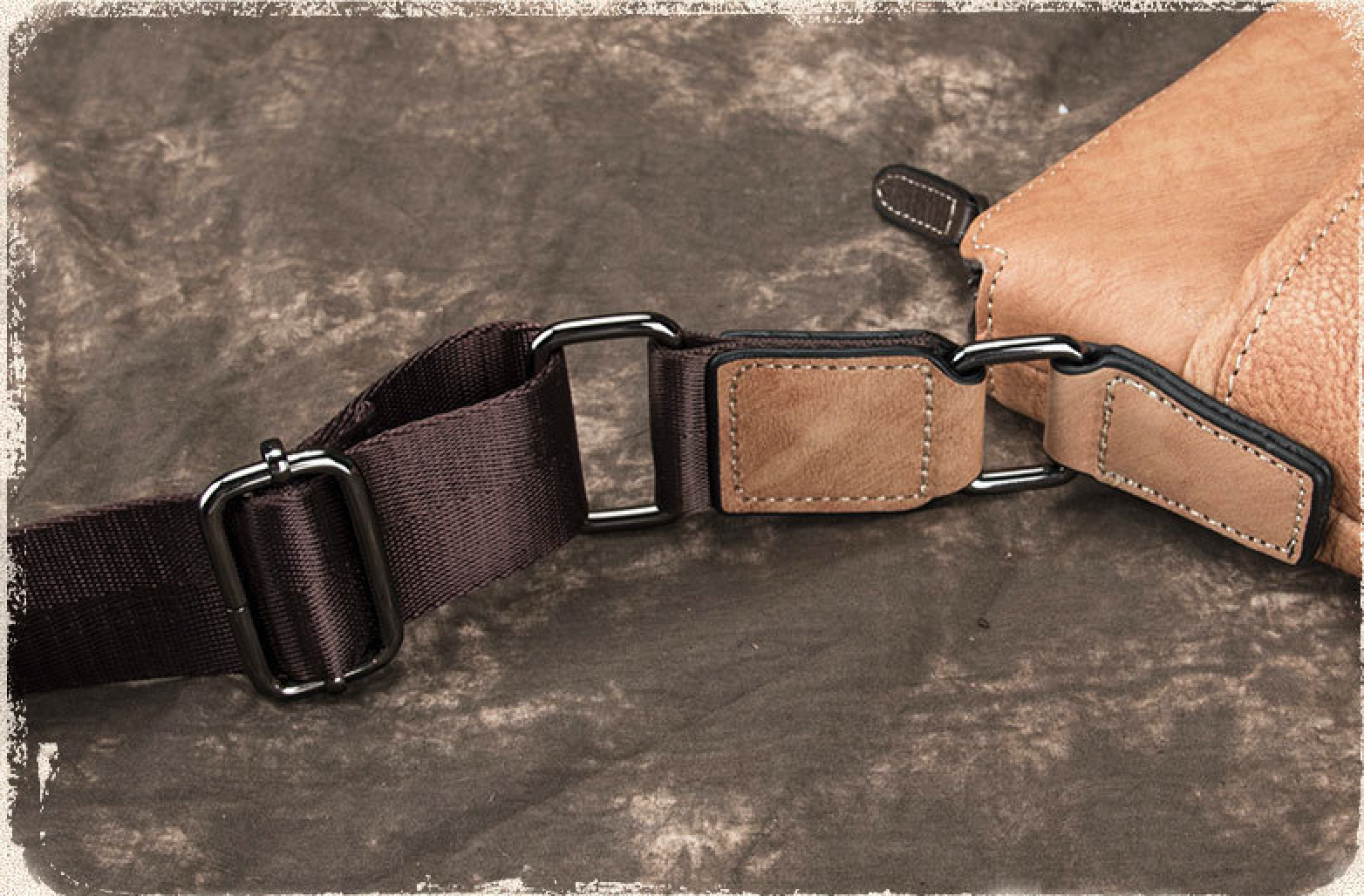 Túi da bò thật Berry & Ken - Limited edition MBM104