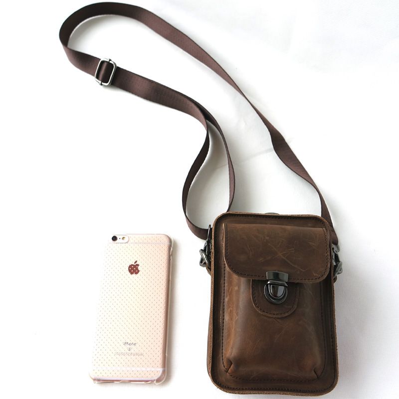 Túi Da Bò Thật Crazy Messenger - Classic Edition MBM98