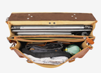 Cặp Da Doanh Nhân Cao Cấp Đựng Laptop & Hồ Sơ Đa Năng VINTAGE TUDA SBM337