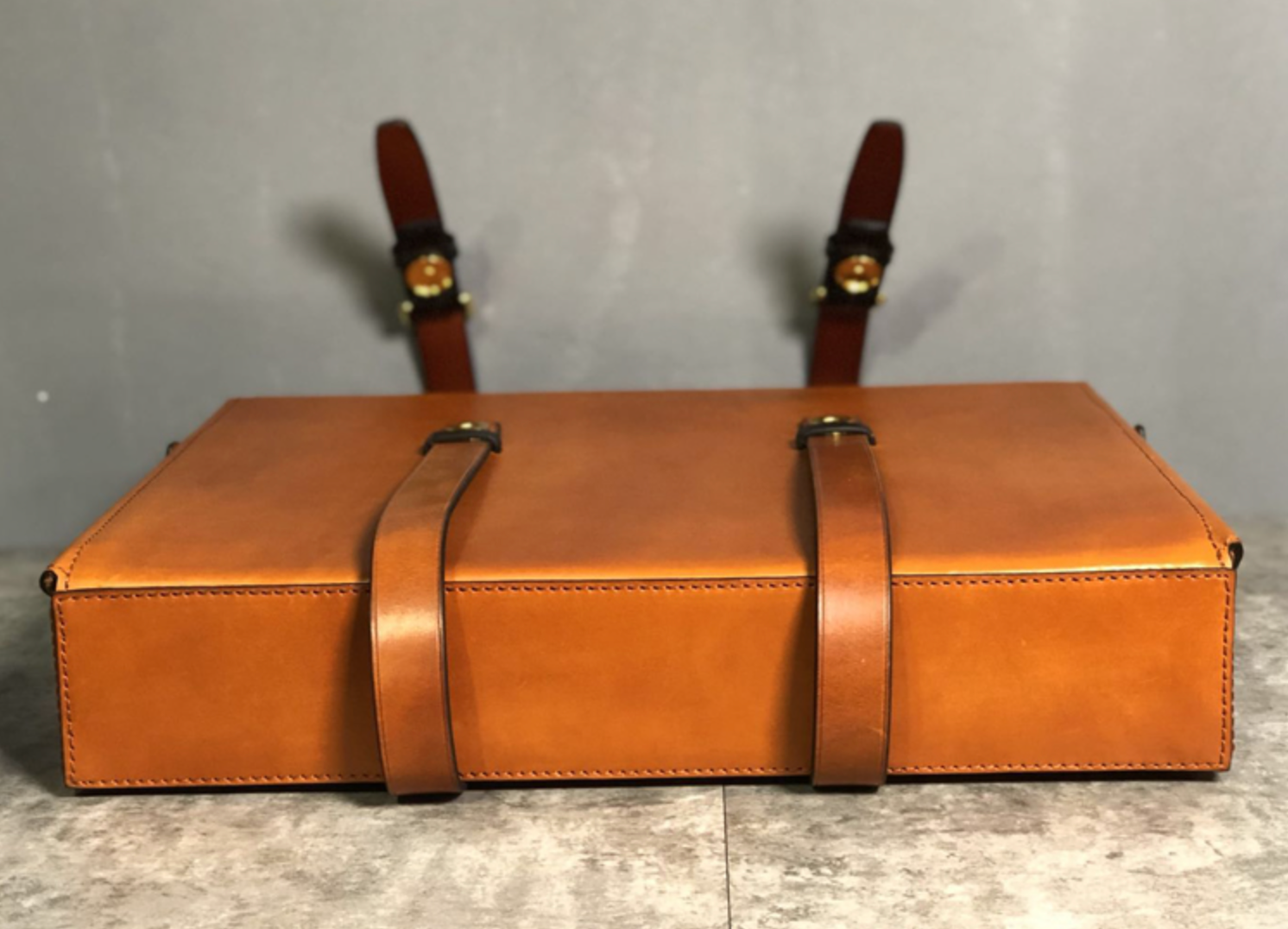 Vali Xách Tay Da Thật Cao Cấp Handmade CSL340