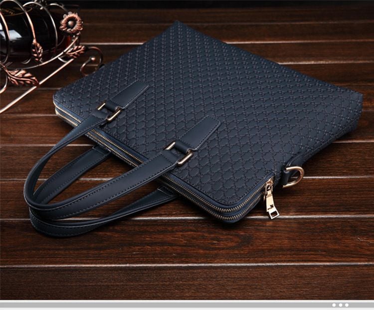 Cặp Da Doanh Nhân Da Thật Cao Cấp Đựng Laptop & Hồ Sơ SBM375