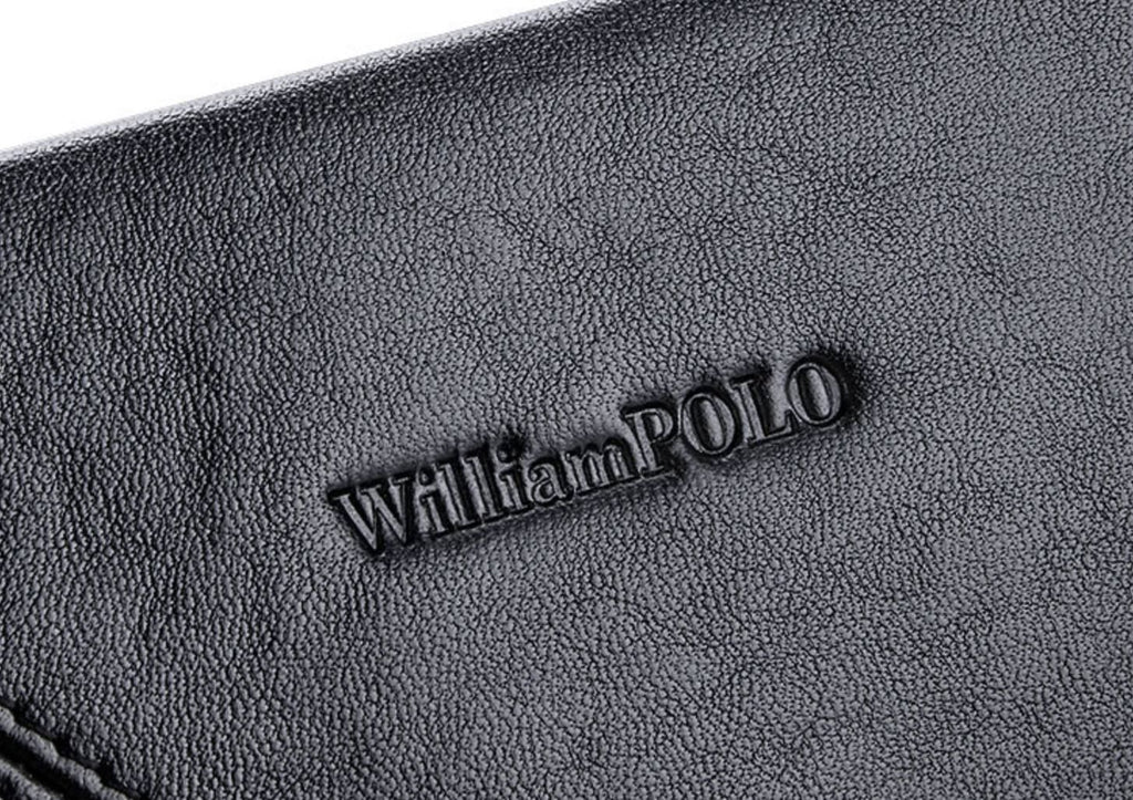 Ví Cầm Tay CLUTCH Nam Da Bò Thật William POLO Luxury CLH297