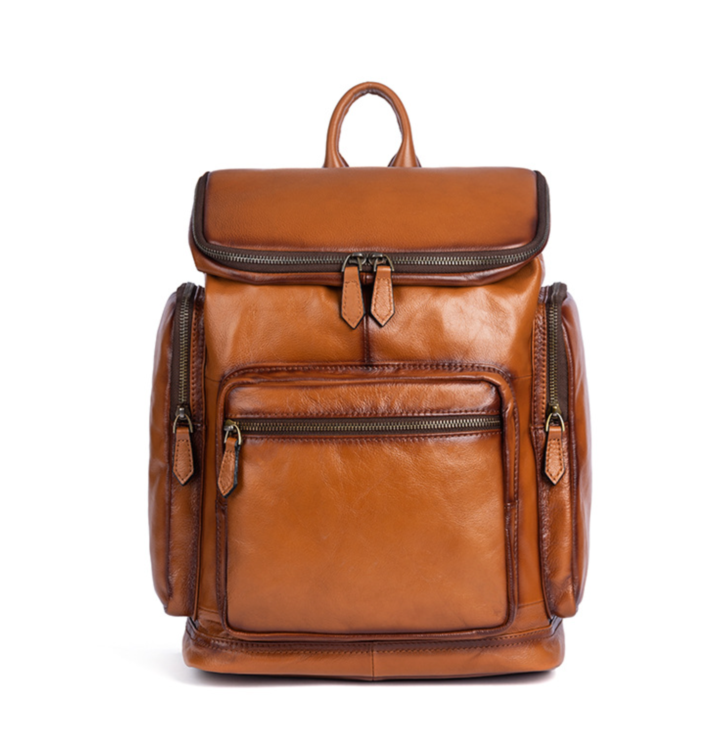 Balo Da Bò Thật RETRO Đựng Laptop & Du Lịch Đa Chức Năng BPL369