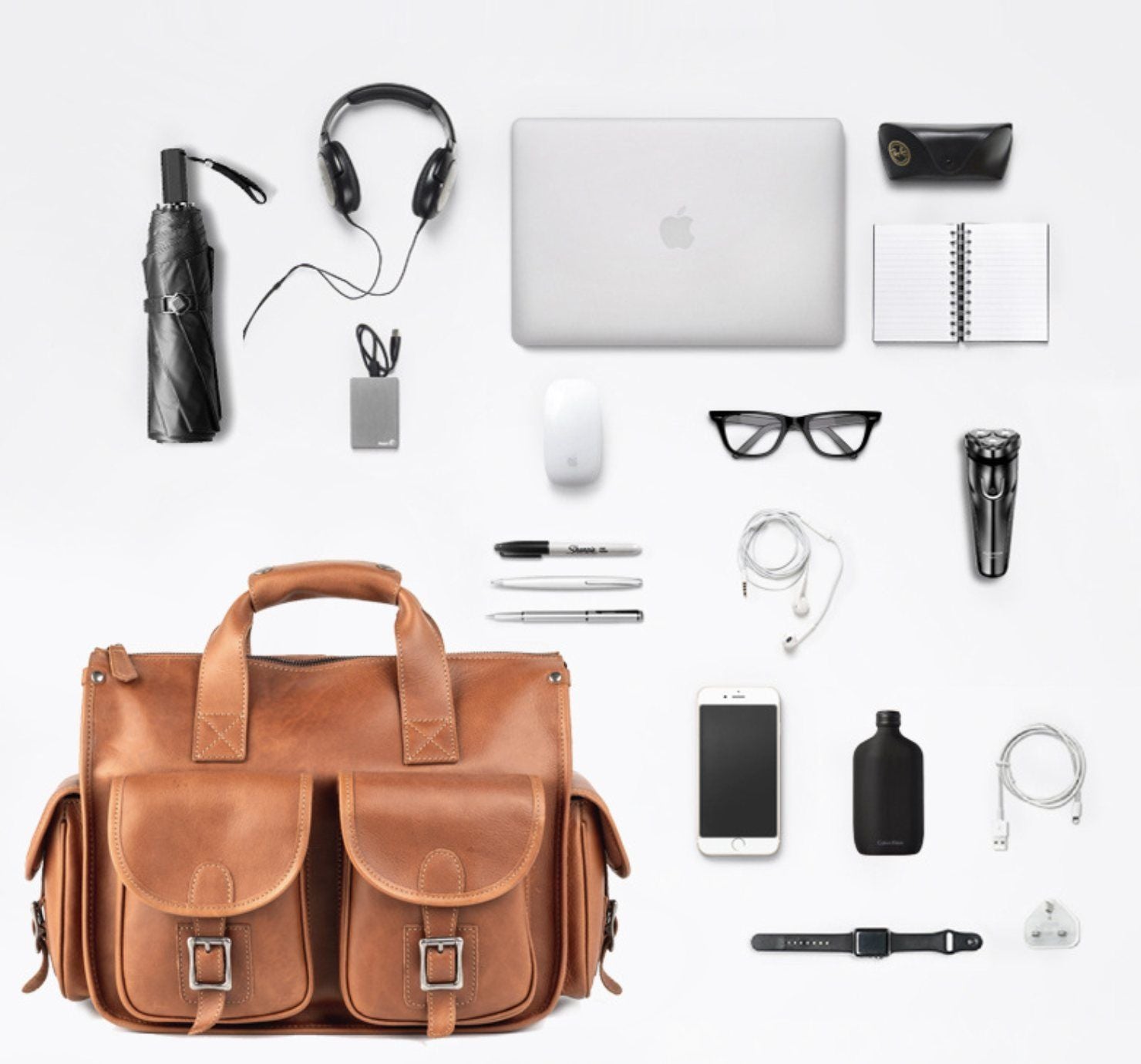 Cặp Da Công Sở Cao Cấp Da Thật Đa Năng Đựng Laptop & Hồ Sơ SBM295