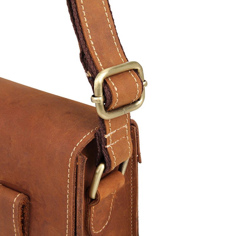 Túi Đeo Chéo Da Bò Sáp Đựng iPad RETRO SBM301