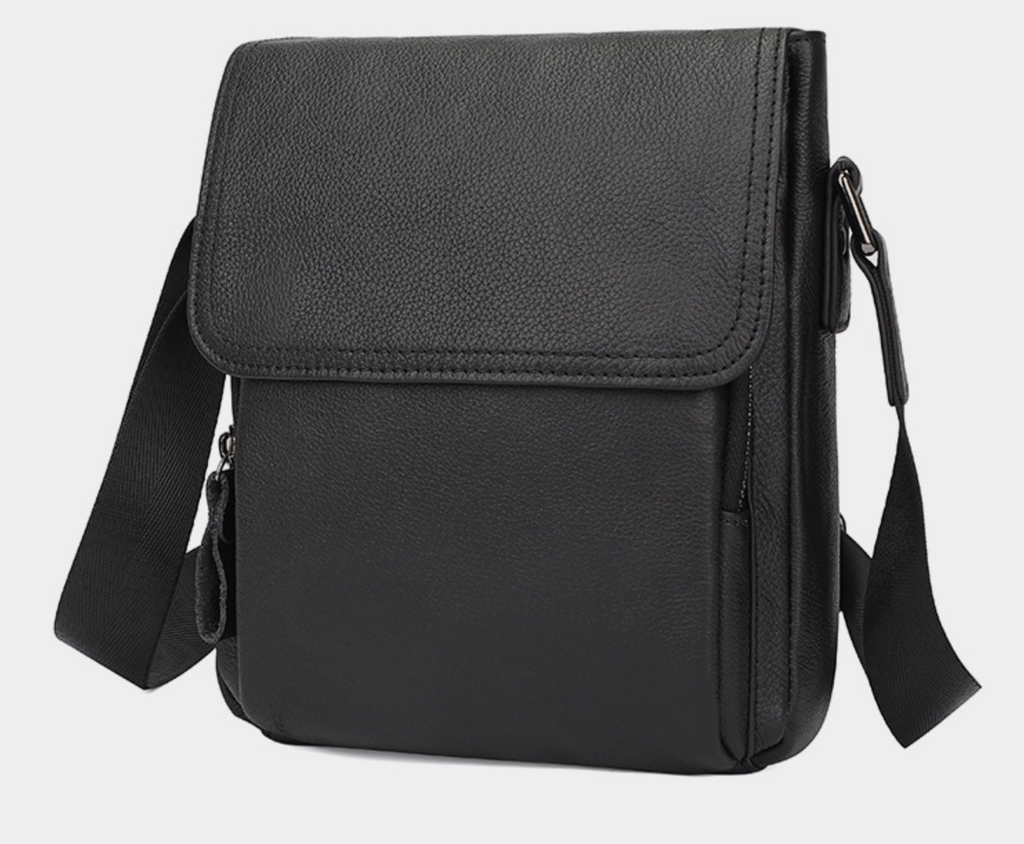 Túi Da Bò Thật Đeo Chéo Đựng IPad Mini SBM318