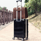 Cặp Da Công Sở Da Bò Sáp Italy Cao Cấp Đựng Laptop RETRO SBM324