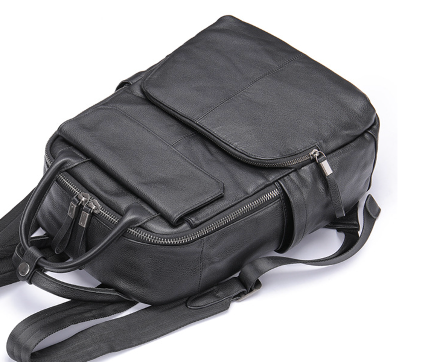 Balo Da Bò Thật VINTAGE Phong Cách Sang Trọng BPL350