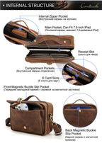 Túi Đeo Chéo Da Bò Sáp Đựng iPad RETRO SBM365