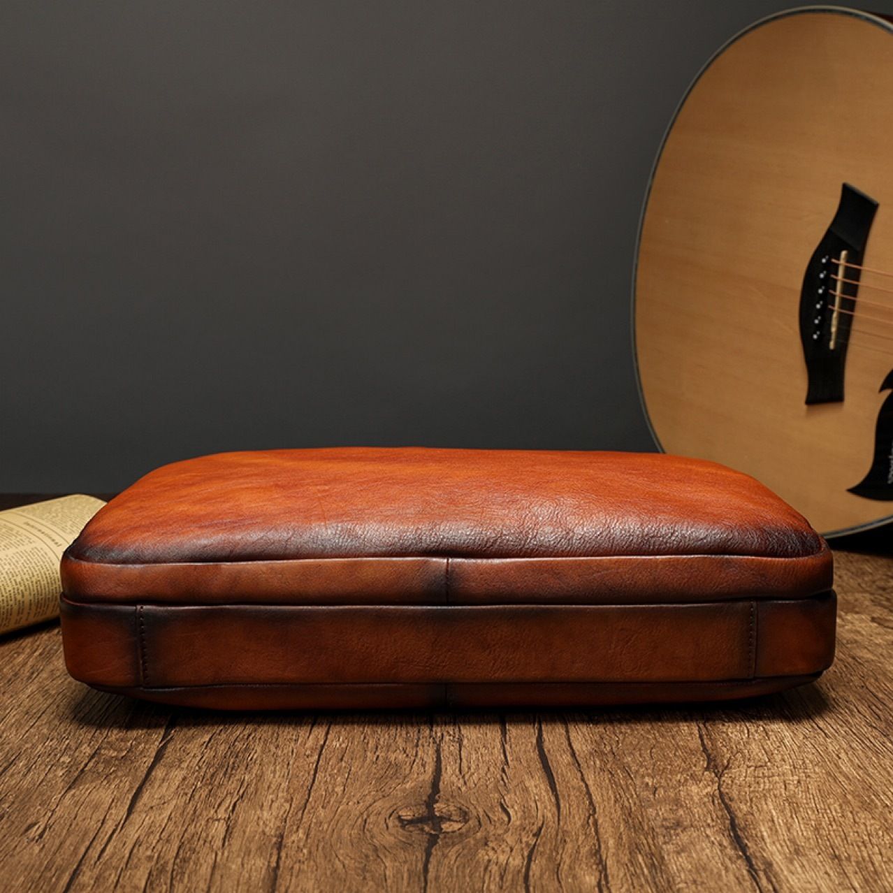 Cặp Da Bò VEG Italy Nhập Khẩu Xách Tay Đựng Laptop & Hồ Sơ Bussiness Men SBM242