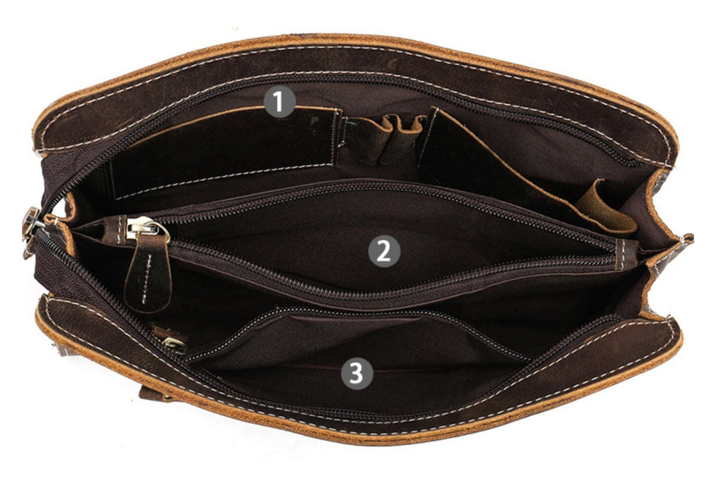 Ví Cầm Tay CLUTCH Nam Da Bò Sáp Nhập Khẩu CLH269