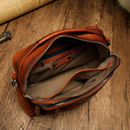 Túi Đeo Chéo Da Bò VEG Patina Ý Đeo Chéo & Xách Tay Đựng iPad Classic SBM261