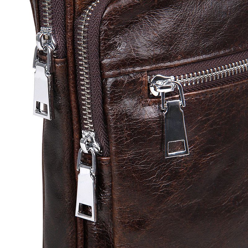 Túi Đeo Chéo Trước Ngực Da Bò Thật Nhập Khẩu Đựng iPad SBM267