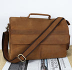 Cặp Xách Tay Da Bò Thật Đựng Laptop Bussiness Men SBM241