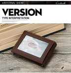 Ví Da Bò RETRO CLIP Nhập Khẩu Classic Edition W231