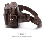 Túi Da Bò Nhập Khẩu Đeo Chéo Ngực Và Thắt Lưng SBM222