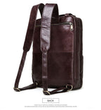 Cặp Da Bò Italy Nhập Khẩu Đeo Chéo & Balo Đa Chức Năng đựng laptop Classic SBM210