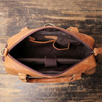 Cặp Da Bò VEG Đeo Chéo & Xách Tay Đựng Laptop Bussiness Men SBM214